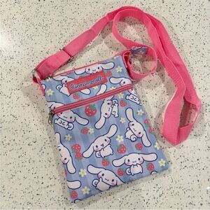 Sanrio Cinnamoroll Pink and Blue Crossbody Bag